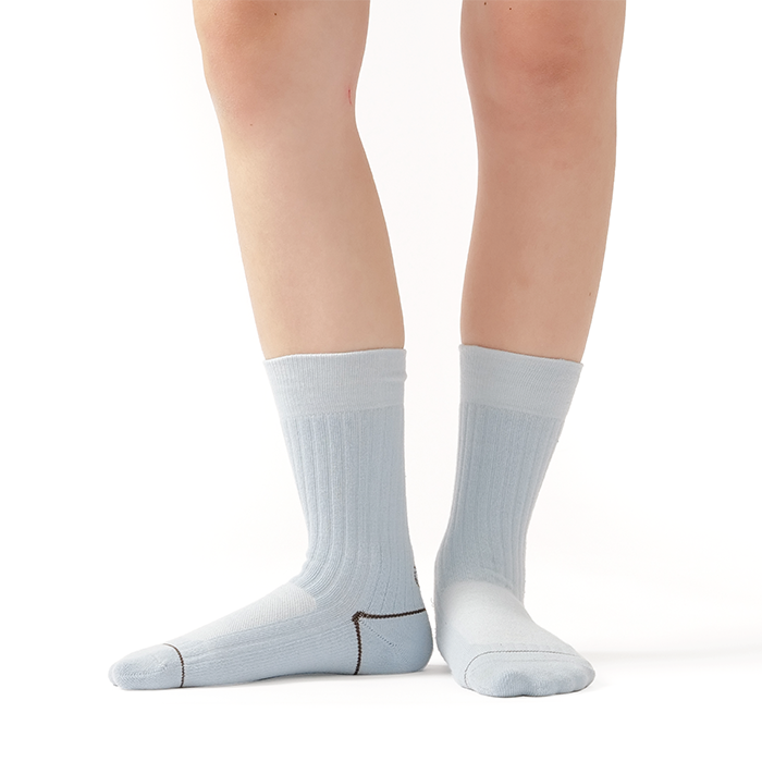 2 Ways Crew Socks