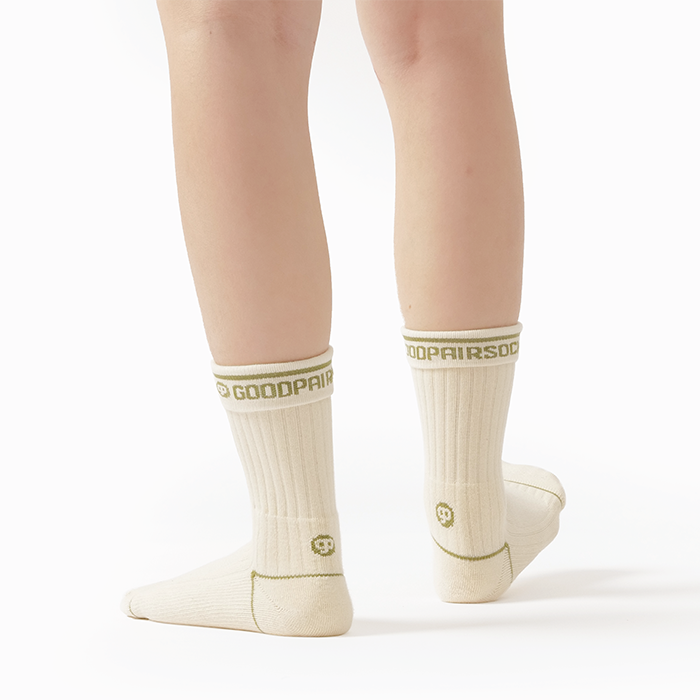 2 Ways Crew Socks