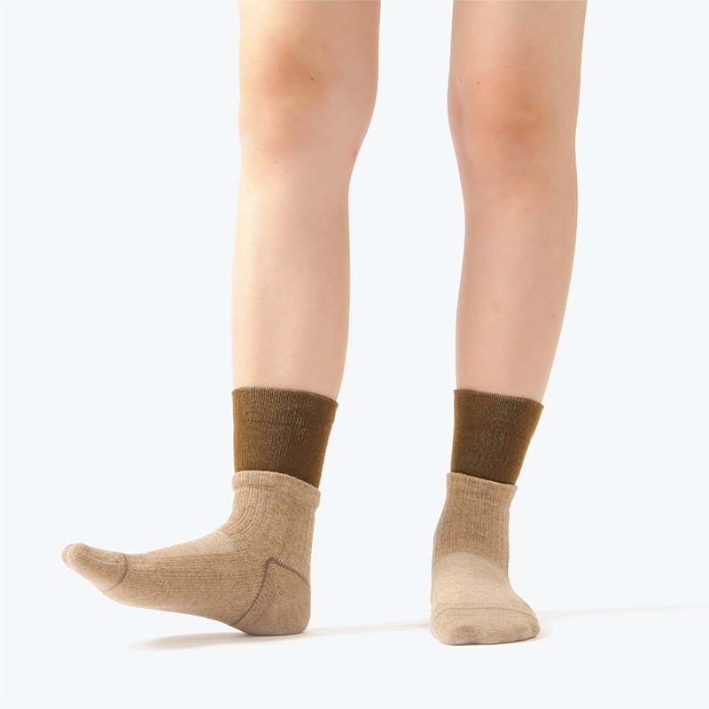 Double Layers Crew Socks