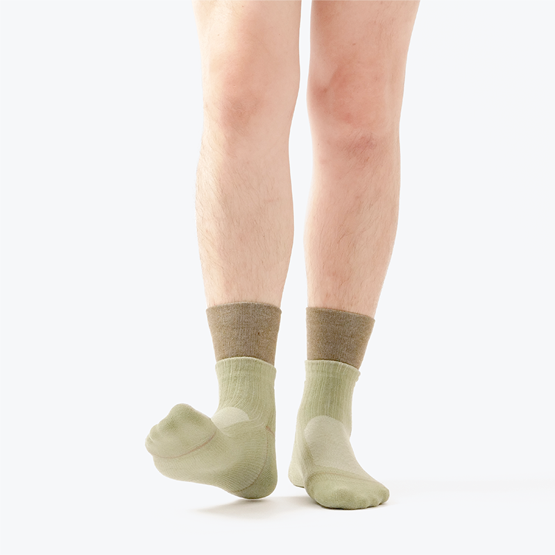 Double Layers Crew Socks