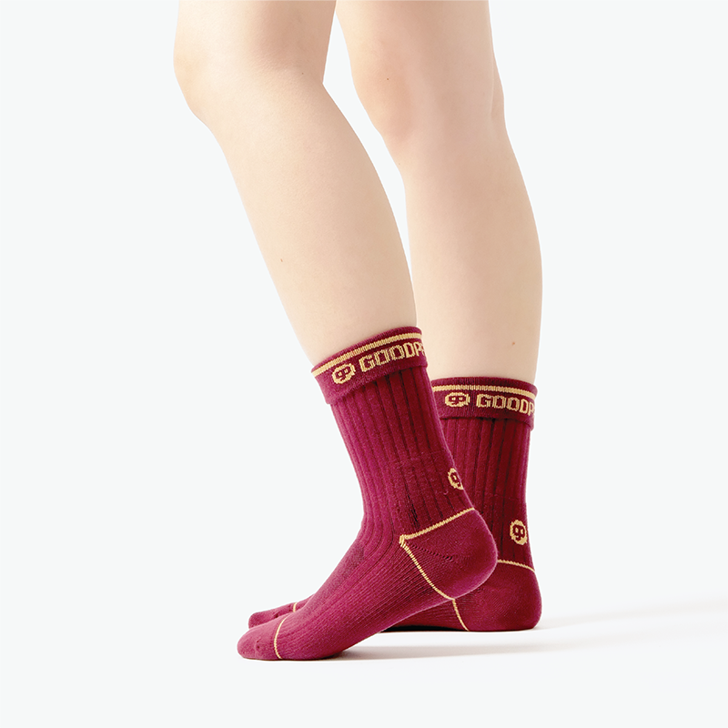 2 Ways Crew Socks