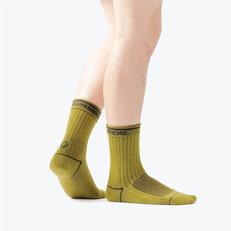 2 Ways Crew Socks