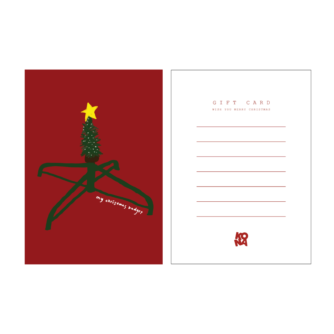 KONA Christmas Postcard