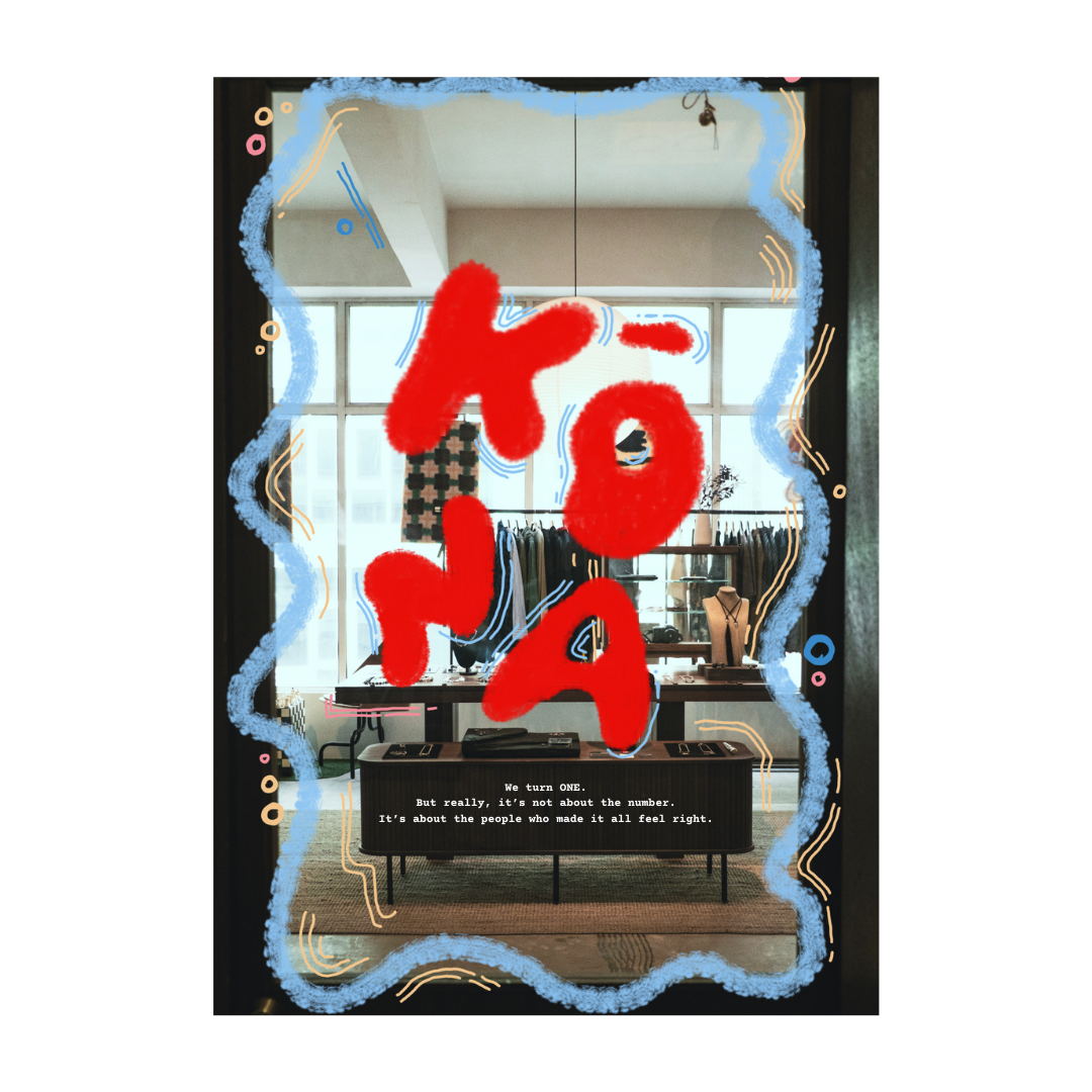 KONA Anniversary Postcard