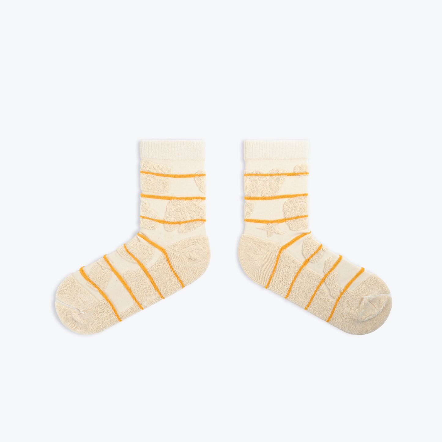 WAWW 'WEIRD ME Reversible Mid Socks
