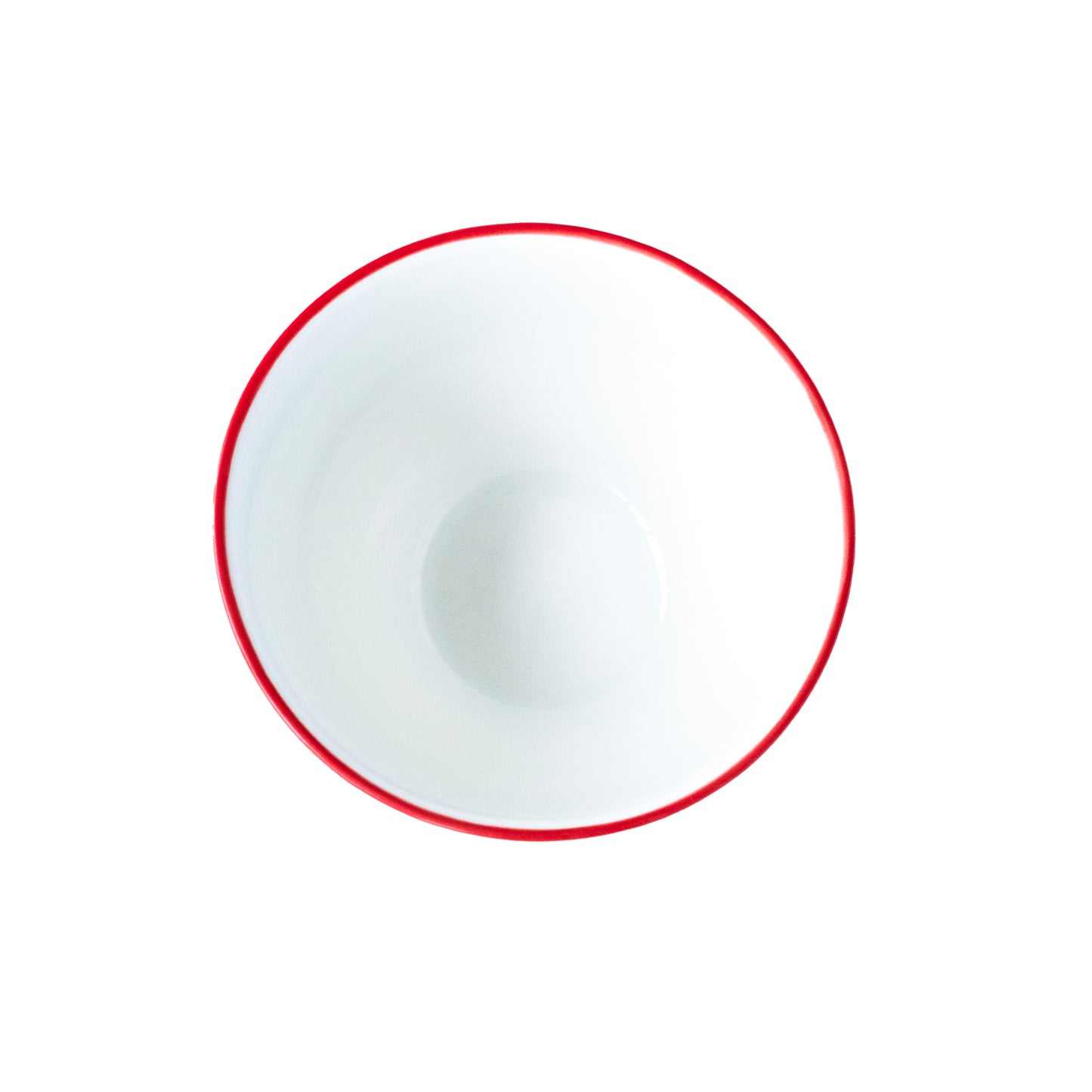 KONA Red Curve Cereal Bowl