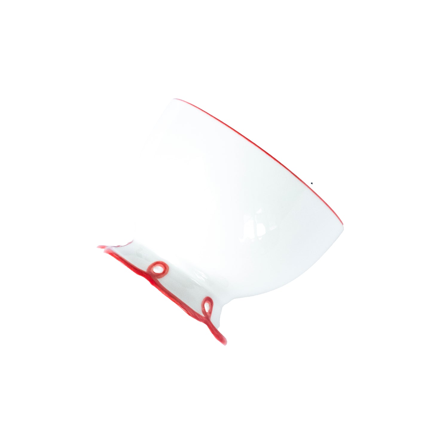 KONA Red Curve Cereal Bowl