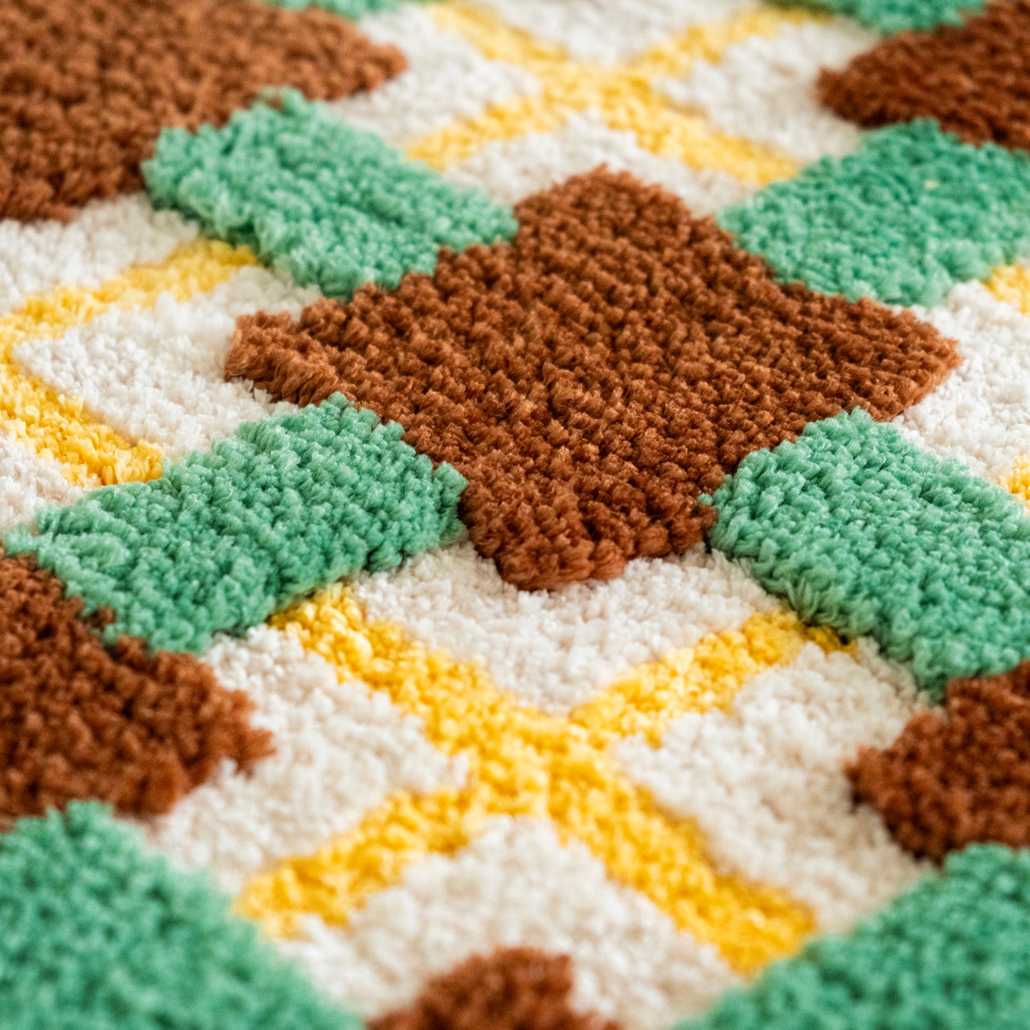 KONA Square Contrast Rug