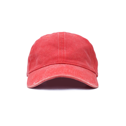 Washed Cap with Bandana Ribbon