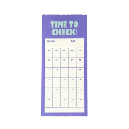 KONA "Time To Check" Note Papers