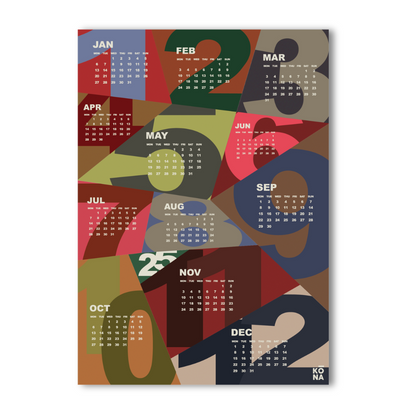 KONA 2025 Calendar