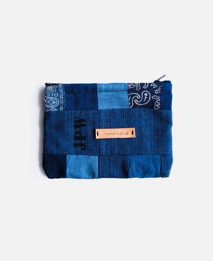 Haruki Patch Work Small Pouch Bag