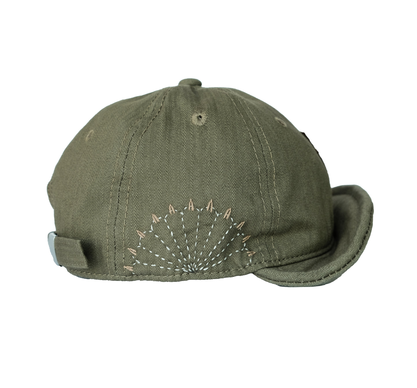 Regional Short Brim Cap | Sashiko