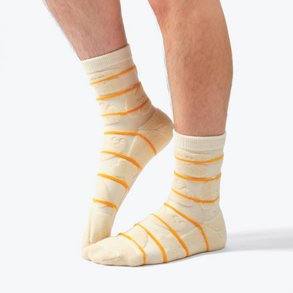 WAWW 'WEIRD ME Reversible Mid Socks