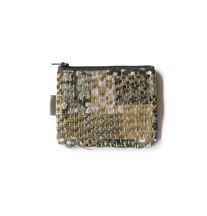 Patchy Print Sashiko Pouch Bag