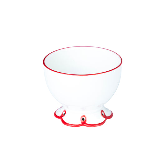 KONA Red Curve Cereal Bowl