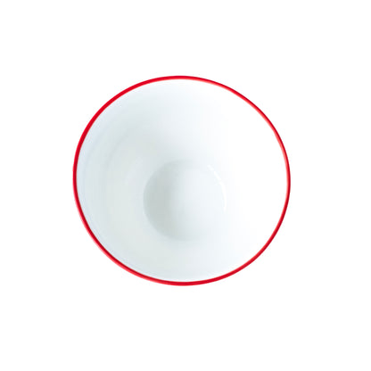 KONA Red Curve Cereal Bowl