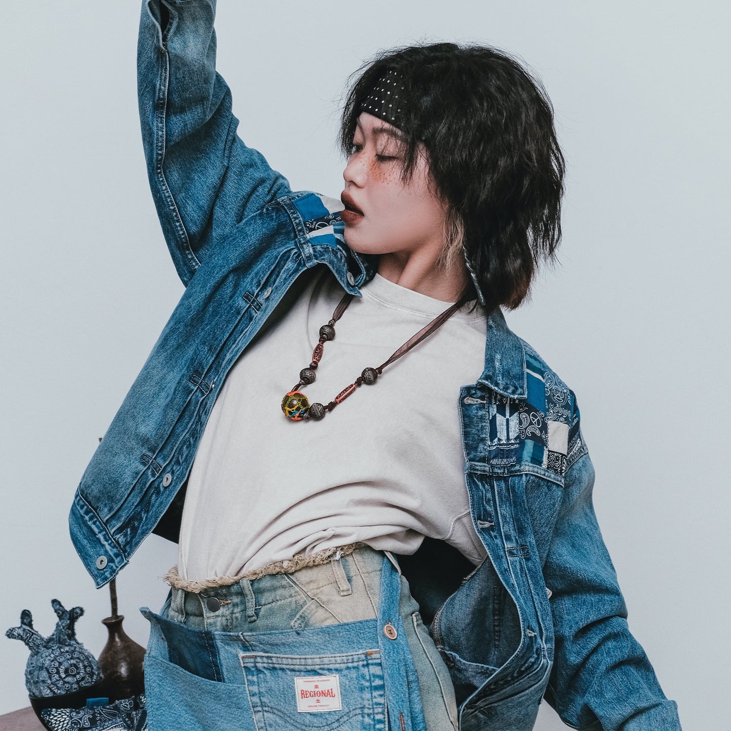 HUNGSCO x REGIONAL : Collaboration Oversize Denim Jacket