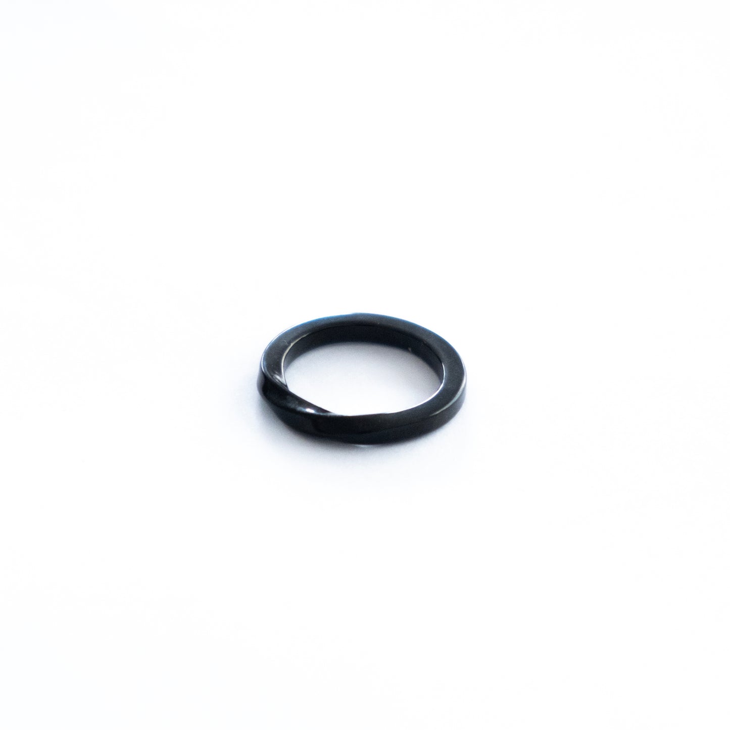 SACA Black Minimal Ring