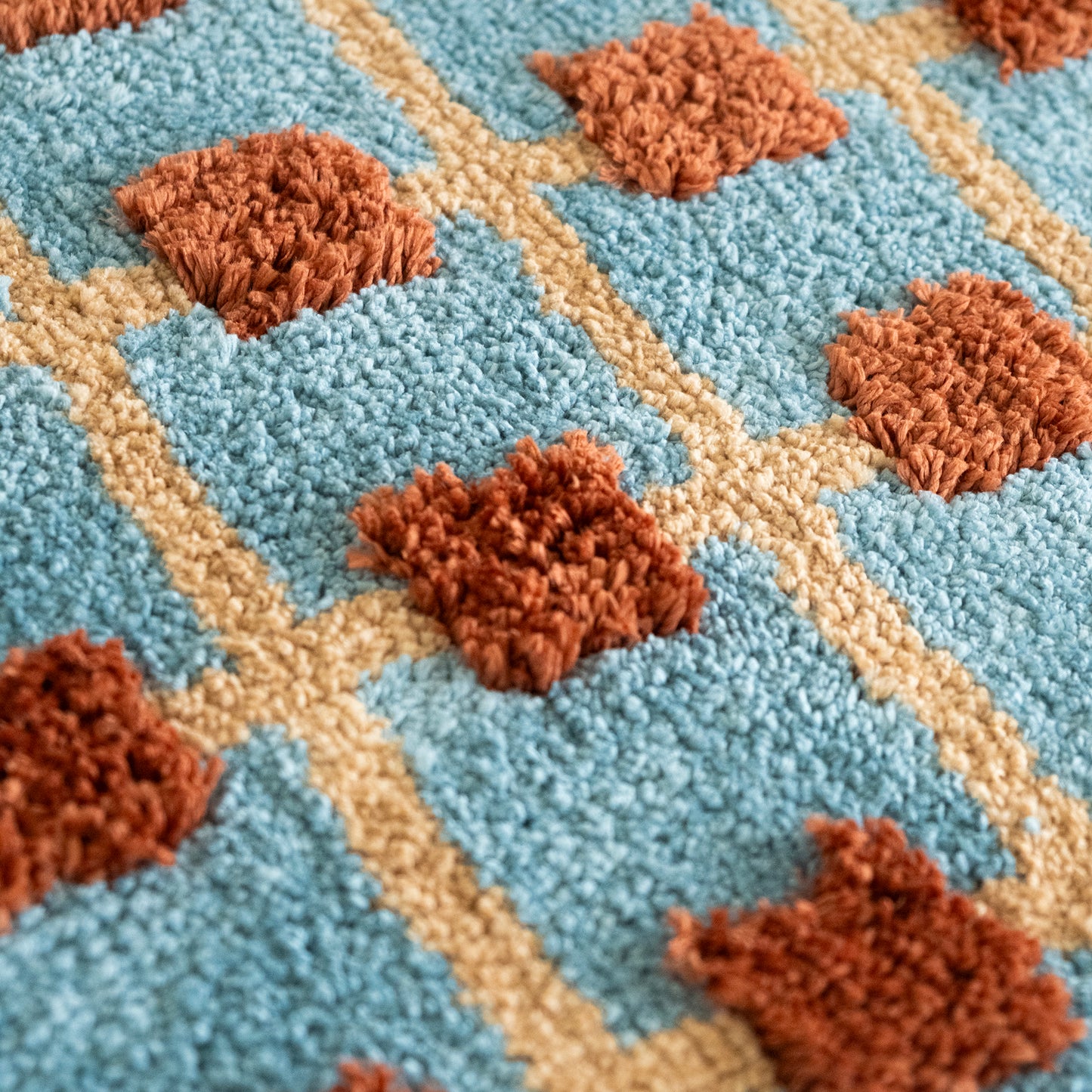KONA Square Contrast Rug