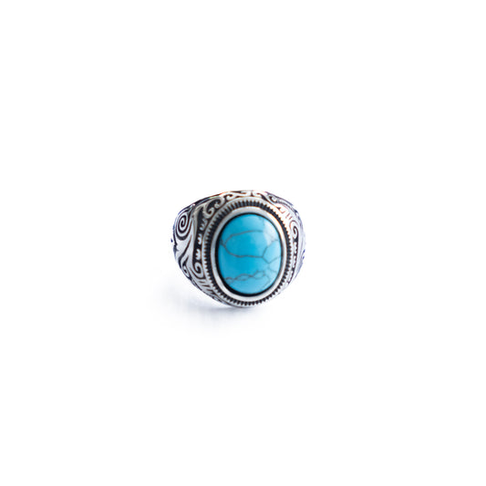 SACA Blue Stone Ring