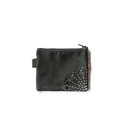 Patchy Print Sashiko Pouch Bag